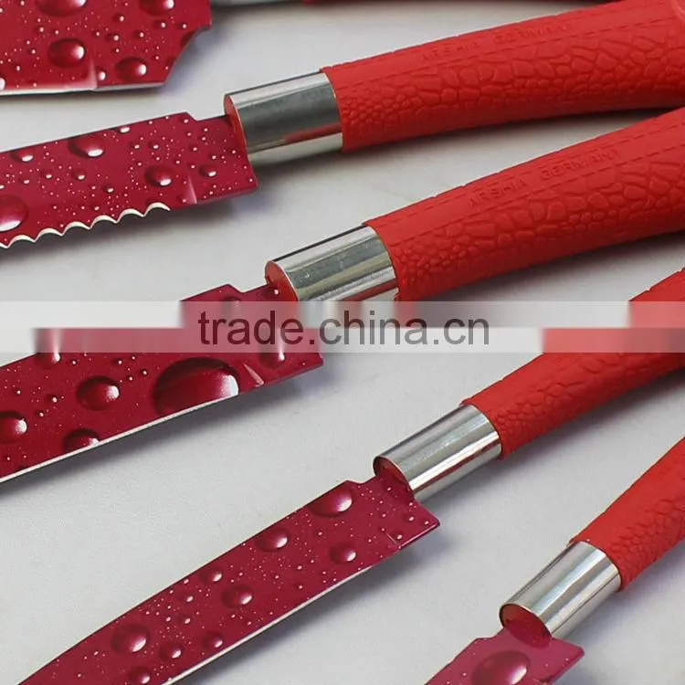 5pcs stainless steel flower printing knife