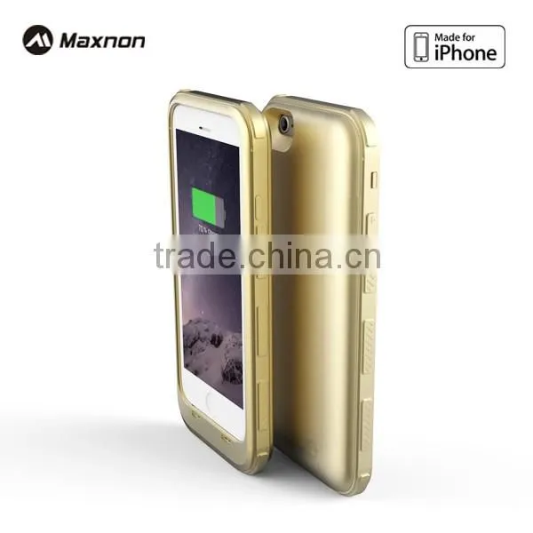 High quality MFi certified 3200mAh Lithium battery back cover case for Iphone 6 iphone 6s