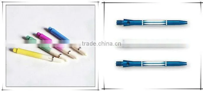 43mm aluminum regrooved dart shaft for tungsten dart