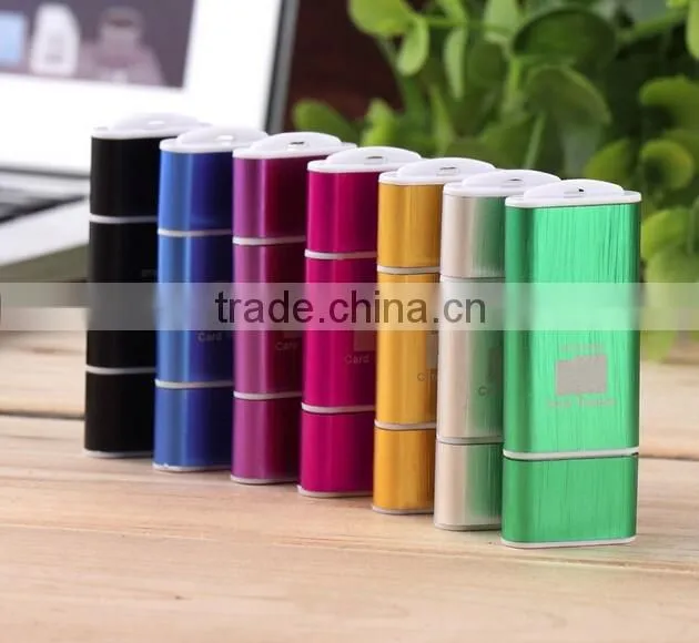 High Quality USB 2.0 OTG Card Reader Adapter For Smart phones Free Sample