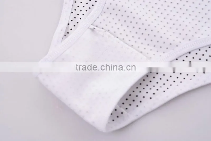 stripe cotton spandex woman underwear