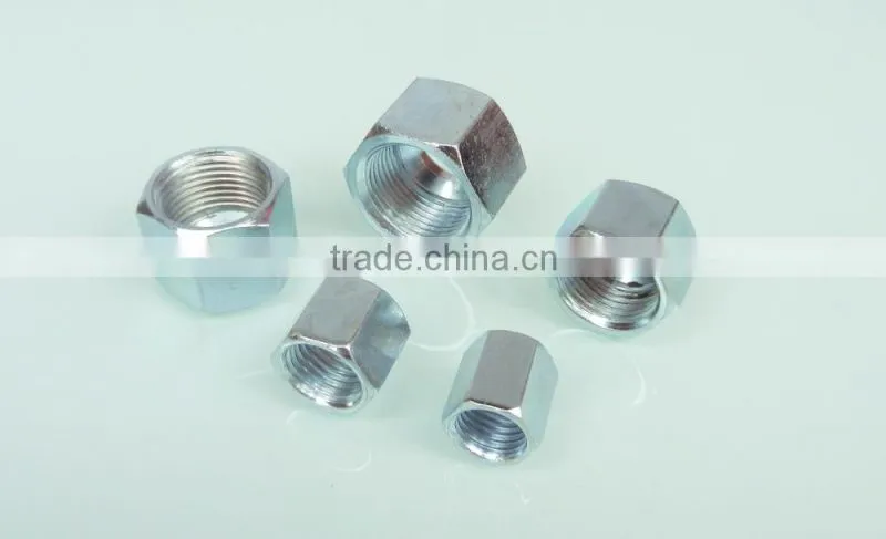 Carbon steel fitting three pieces fitting for nylon tube
