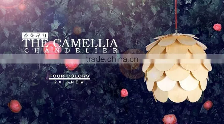 Modern creative style elegant wooden pendant lamp/lighting JK-8005B-32 LED pendant light