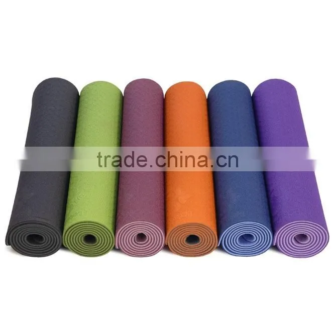 Waterproof Anti-slip Eco-friendly TPE Yoga Mat