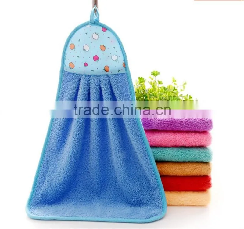 factory sale directly client design coral fleece hand towel stock