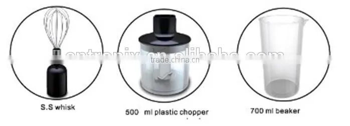 CE GS ROHS LFGB ETL STAINLESS STEEL HAND STICK BLENDER