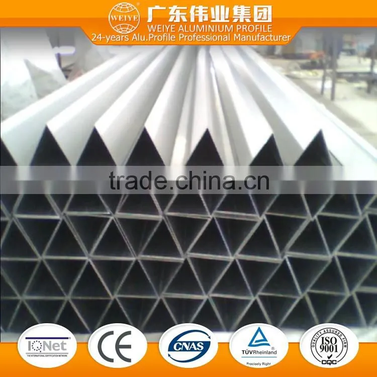 6005 T3-T8 0.8-1.4mm aluminum extruded for garden fence with polished finish