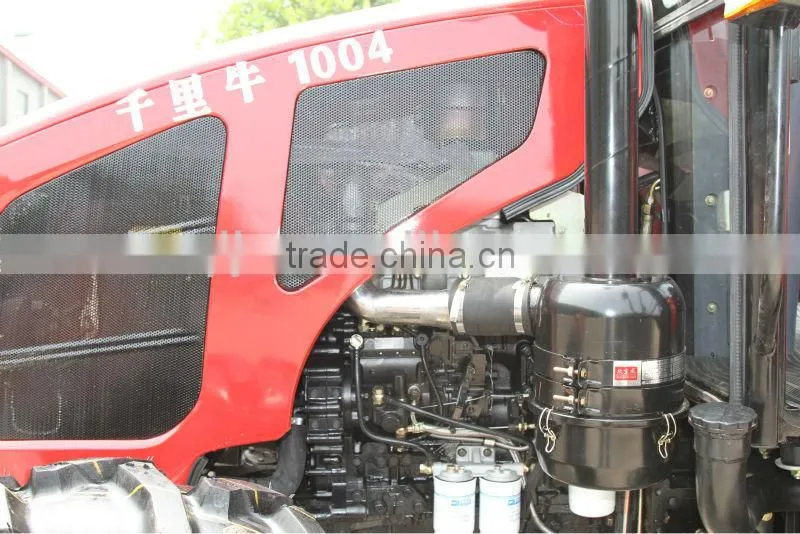 Henan QLN gear shift 100hp 4WD large agricultural tractor