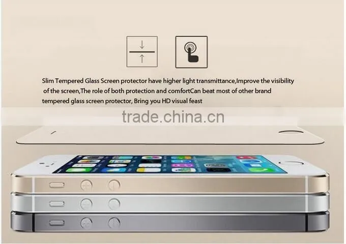 High Qaulity Tempered Glass Film, For IPhone 6/6 plus Screen Protector Film Tempered Glass 2.5D Round Edge/