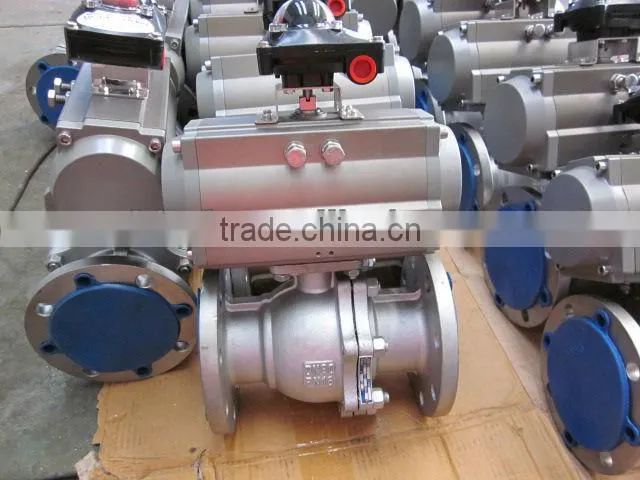 ZTQ641F Pneumatic Actuator Ball Valve