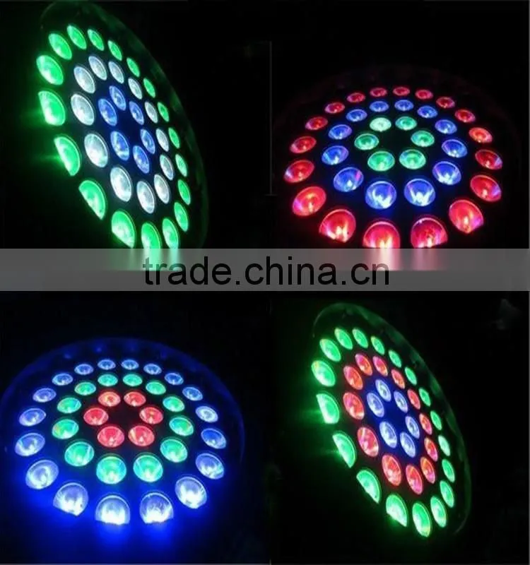 36 10W 4 in 1 RGBW led movng head wash zoom light