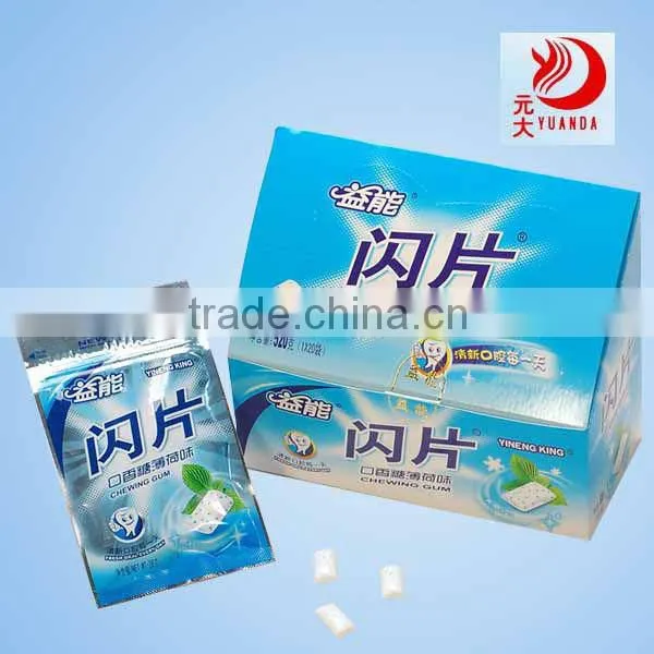 fresh mint chewing gum