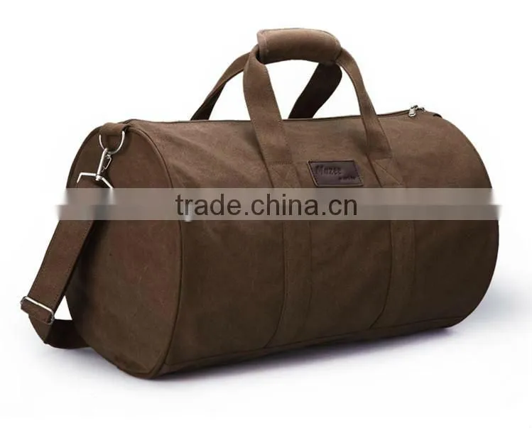 Large Volume Casual Canvas Unisex Outdoor Duffle Travel Bags