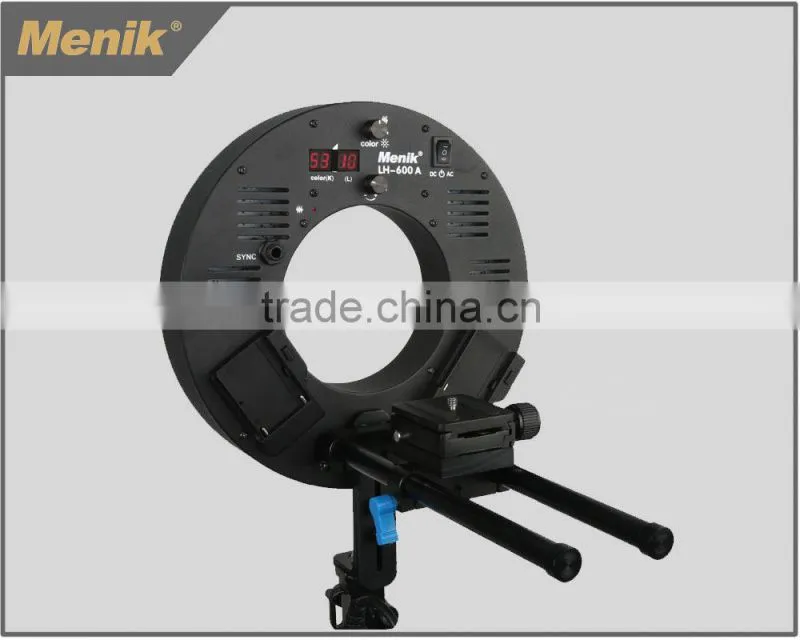 LH Series 12v LED video light,round lighting,ring flash