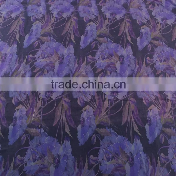 100 cotton woven textile digital printed poplin cotton fabric for dresses