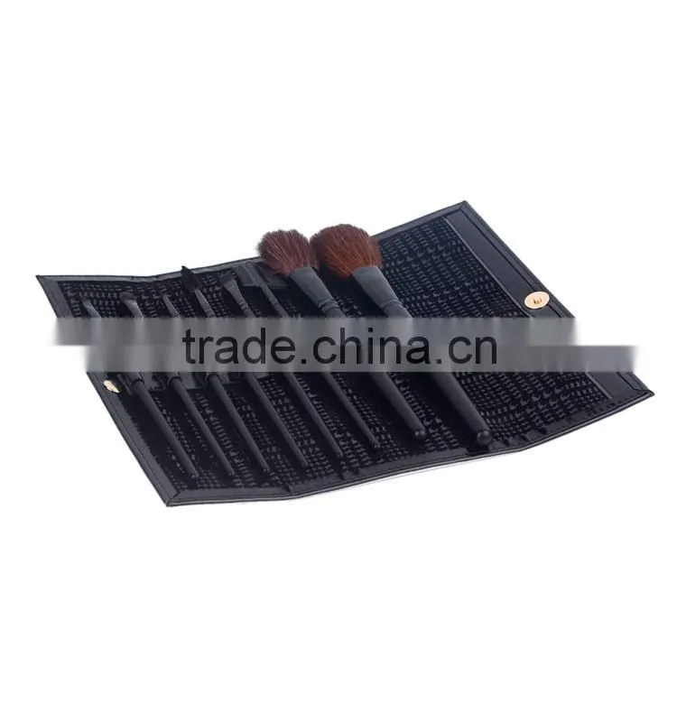 competitive high quality leather wholesale travel cosmetic bag