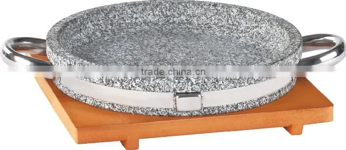 grill pan with wood board baking pans double side grill pan