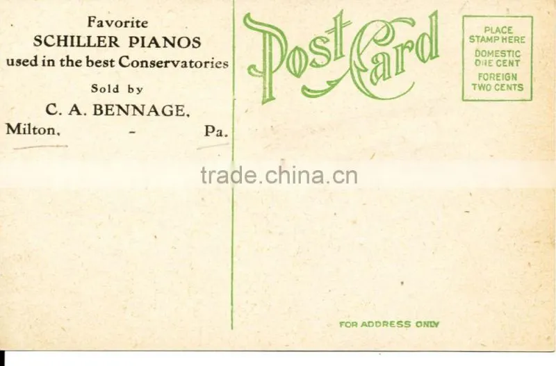 Craft paper kraft paper post card postcard customize & design