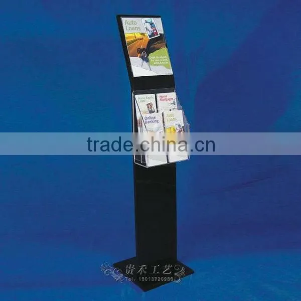 magazine holder stand rack brochure stand