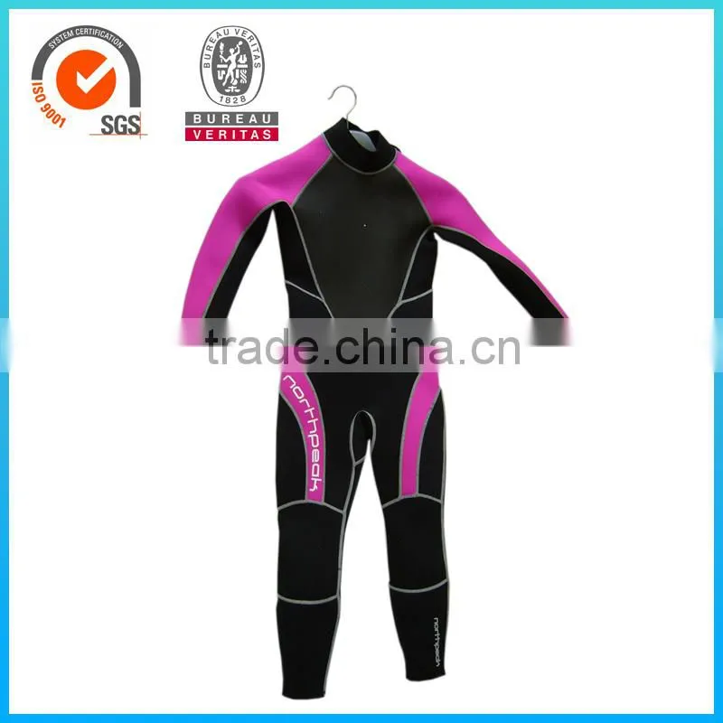 High Quality Short Sleeve Waterproof Baby Kids Neoprene Wetsuit