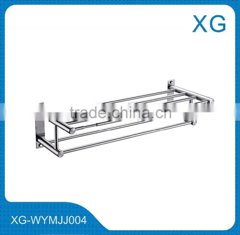 Bathroom wall mounted towel shelf/Multifunctional towel shelf/Stainless Steel Towel rack Towel Shelf