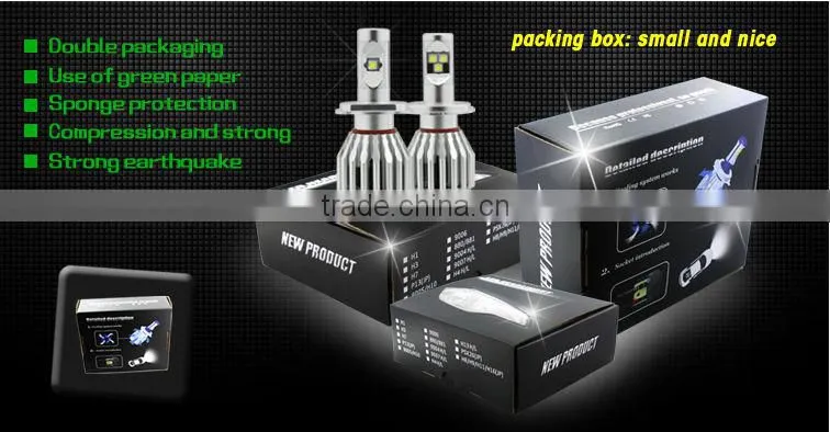 waterproof wholesale 80w h4 led headlight bulb kit hi low beam