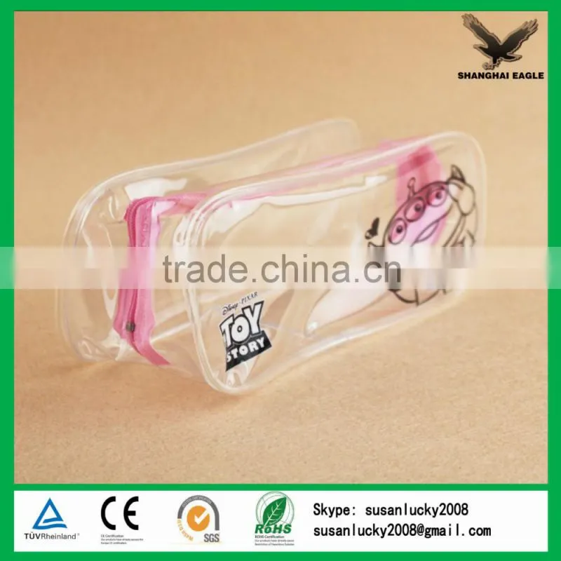 2015 new model printing pvc pencil bag