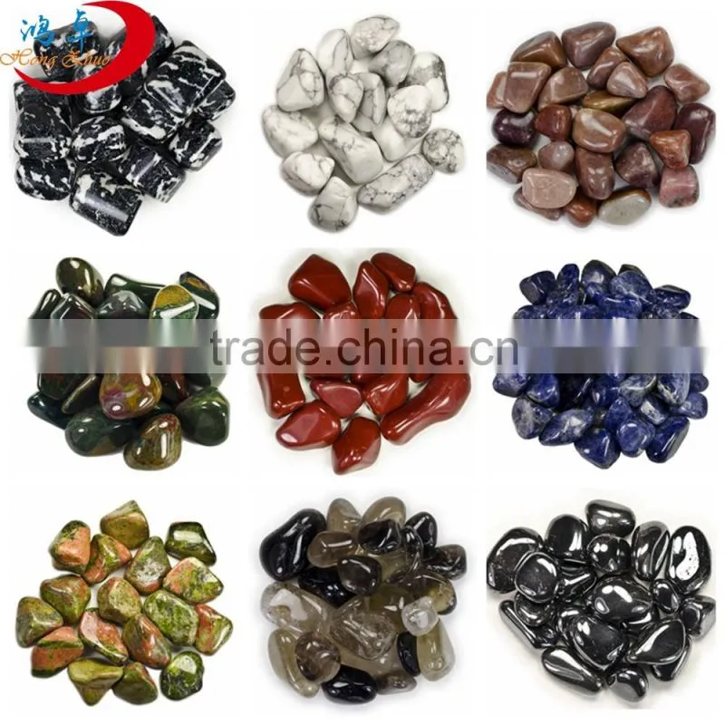 Natural Rock Quartz Crystal Tumbled Stone
