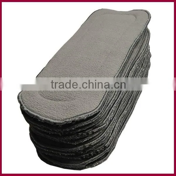 soft insert 5layers charcoal diaper inserts
