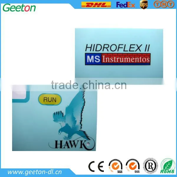 China Custom Dome Plastic Label Overlay