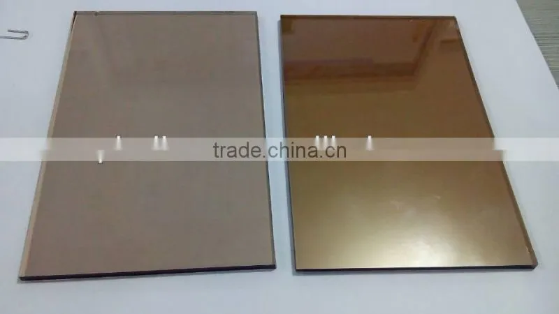 4-6mm Bronze Tinted Glass/Decorative window glass