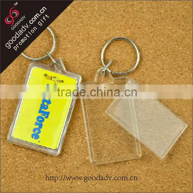 Goodadv decoration factory custom keychain acrylic