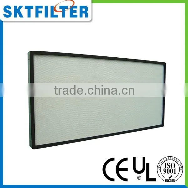 2014 high quality mini-pleat hepa charcoal air filter