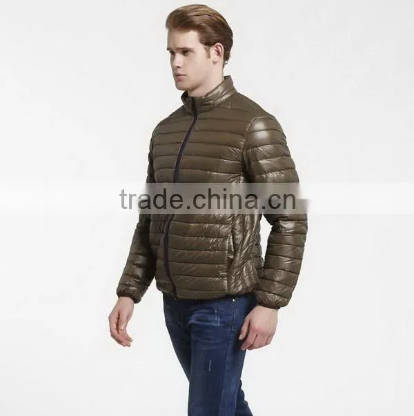 2015 promotional men's coat men leather winter jackets