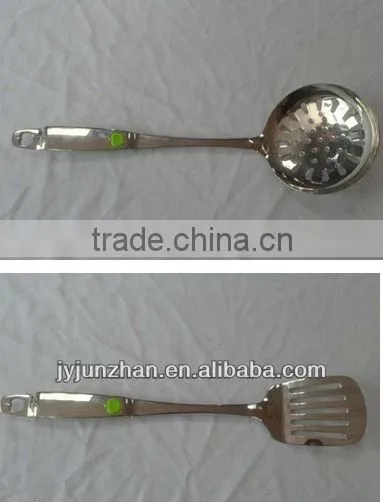 Stainless steel 201 Spatula with low price made in Jieyang factory directly with SS handle