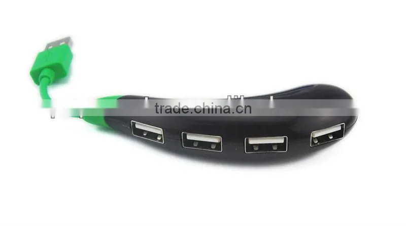 multi-colors eleplant 4 ports usb hub for promotion