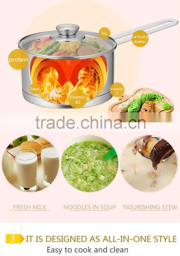 Stainless Steel Induction Pans Milk Saucepan