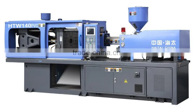 HTW140 PVC made in china automatic plastic injection molding machine