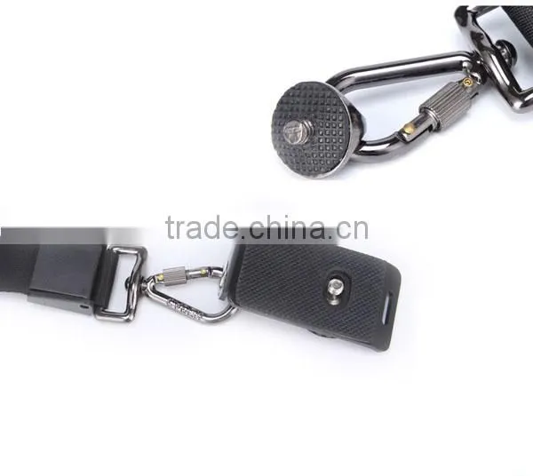 Anti-slip Rapid Neoprene Quick Sling Black Belt Neck Strap for Camera