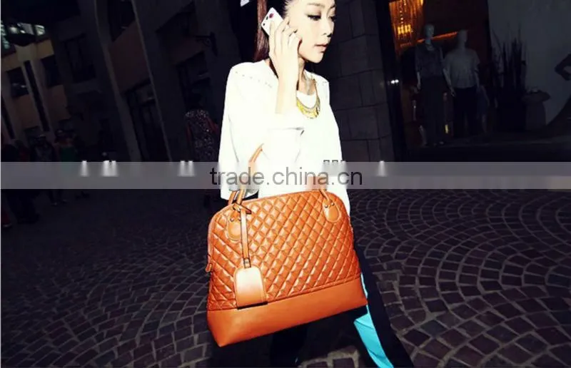 2013 Alibaba China leather handbags lady bags fashion