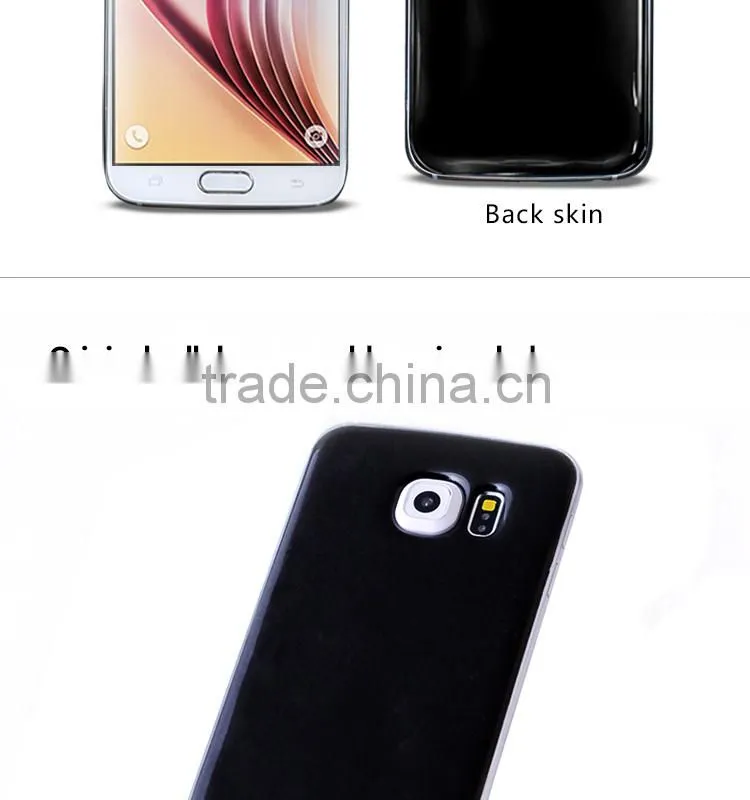 New coming epoxy gel skin sticker for Samsung S6 edge with competitive price
