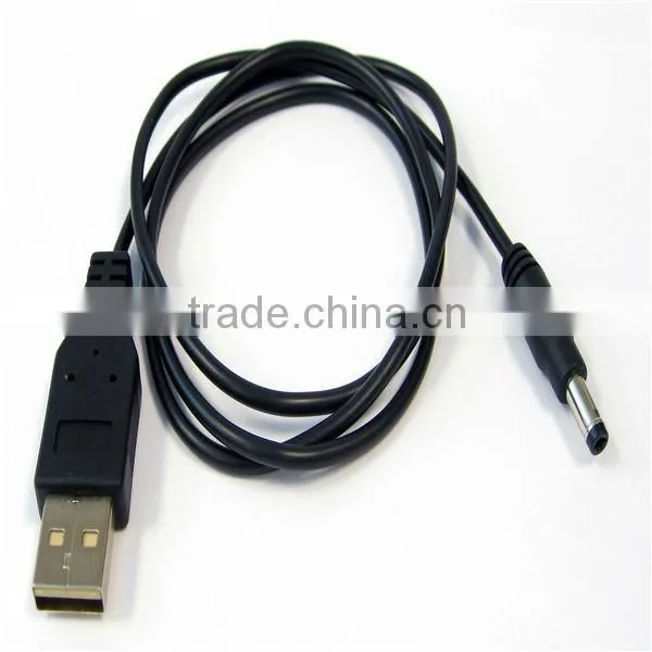 5.5*2.1 12v dc power cable with usb male connector
