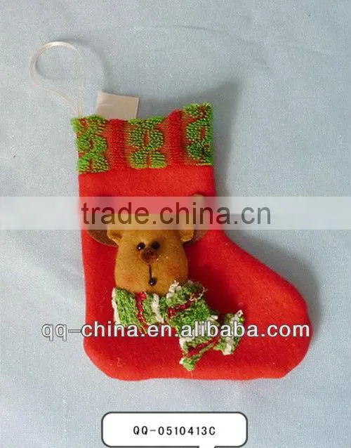 mini christmas stocking felt christmas stocking
