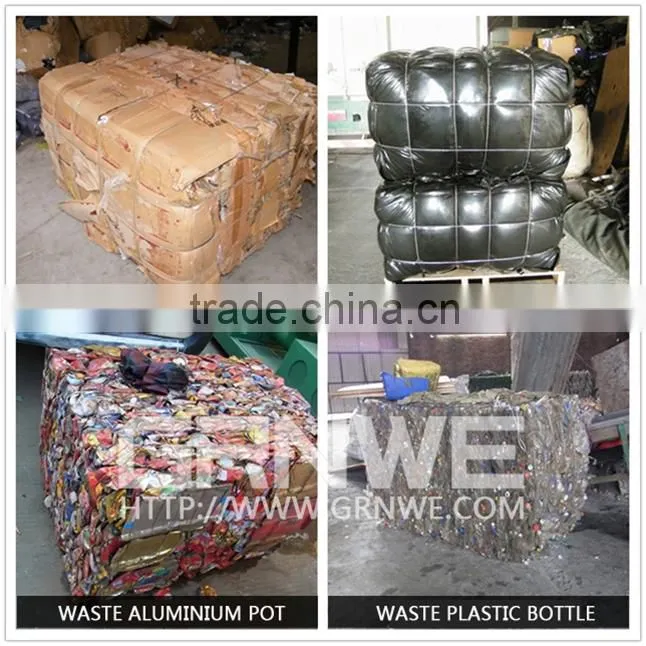 quality granatee waste plastic horizontal baler on sale