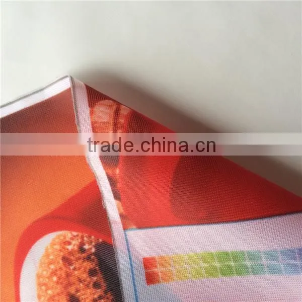 facotry made cheaper price dye sublimation/heat transfer display fabric