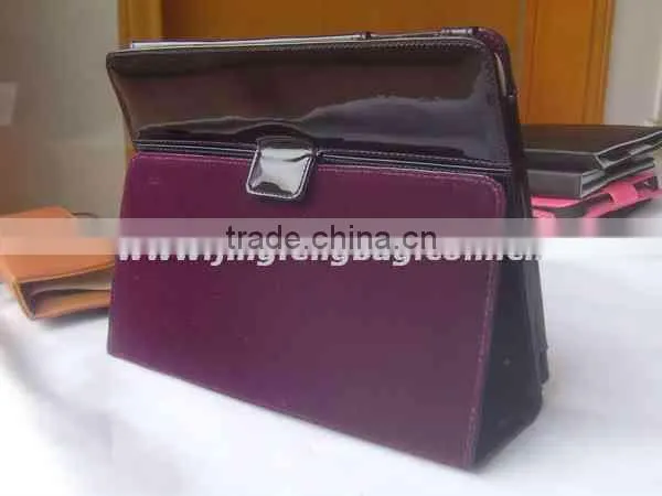 2014 newest hot sale fashion 9.7" leather tablet case