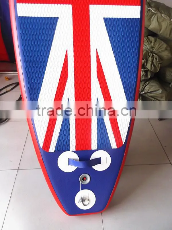 9'6" inflatable SUP stand up paddle board from China factory