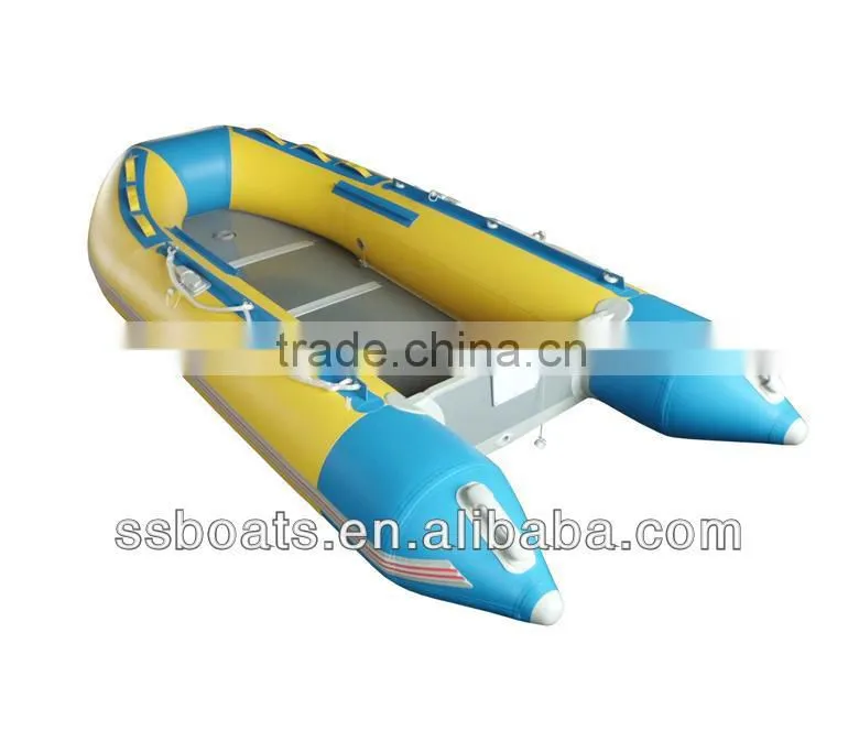 Sunshine top quality aluminum floor leisure pontoon boat