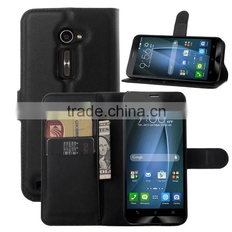 For ASUS Zenfone 2 Leather Case, For ASUS Zenfone 2 Wallet Leather Case