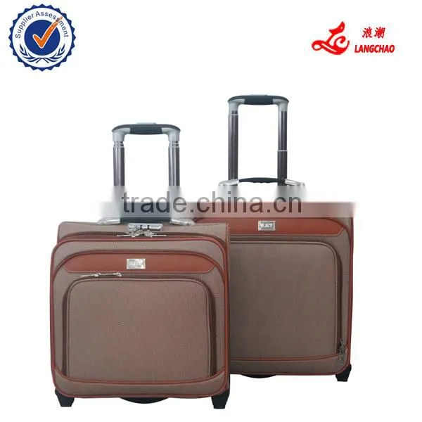 2014 hot sale two or four wheels light weight pilot travel bag